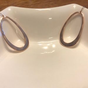 Robert Lee Morris Rose Gold earrings